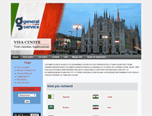 Tablet Screenshot of generalvisa.com